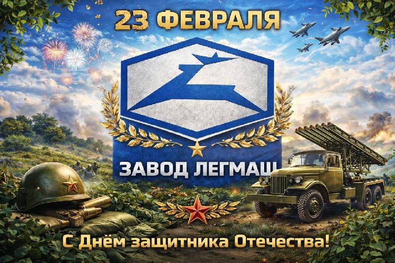 Поздравление директора ОАО "Завод "Легмаш" с Днем защитника Отечества и Вооруженных Сил Республики Беларусь